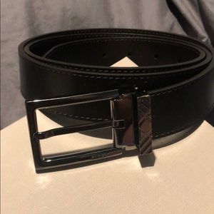 Burberry plain leather 30 mm Belt